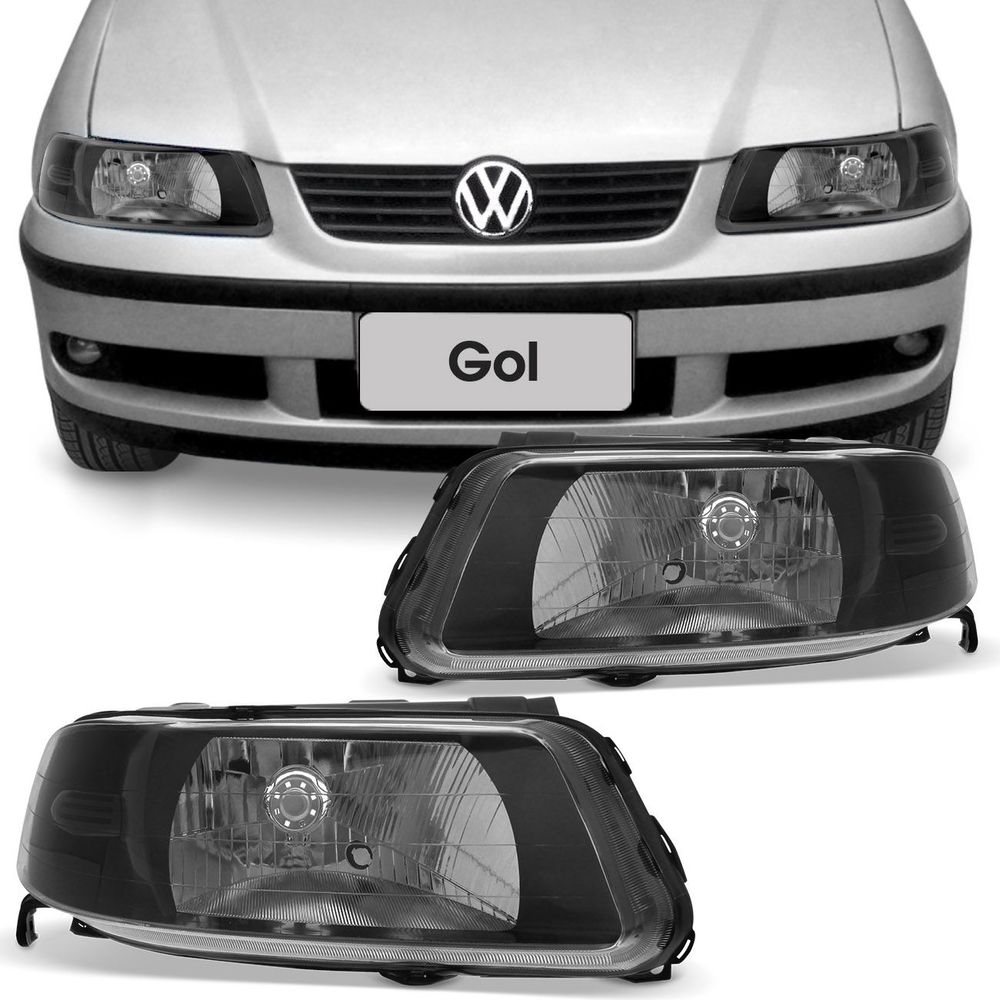Farois dianteiros gol g3 1000