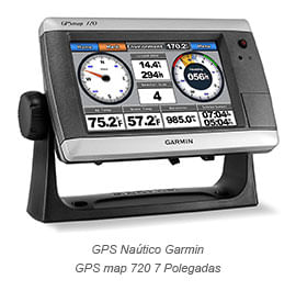 GPS Garmin Maritimo Map 720 Gpsmap Navegador Nautico Tela 7