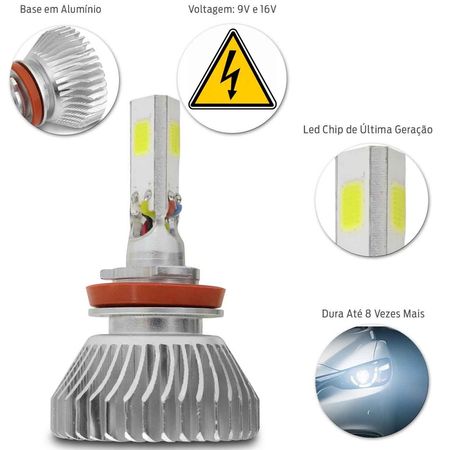 Kit-Farol-de-Milha-Saveiro-Robust-Trendline-G7-16-17-18-Gol-Track-G7-17-18---Par-Lampada-LED-3D-connectparts--5-