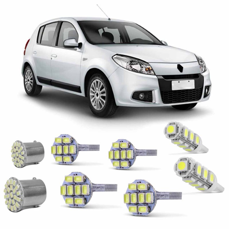 Kit-Lampadas-LED-Pingo-e-Torpedo-Renault-Sandero-ate-2014-Farolete-Placa-Teto-e-Re-Connect-Parts--1-