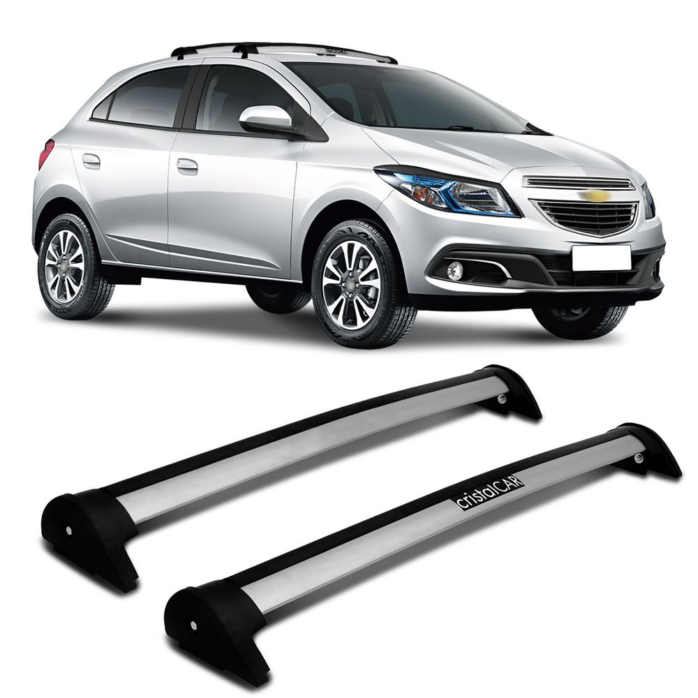 Rack de Teto Travessa Onix 2013 2014 2015 2016 2017 2018 Prata 4 Portas Suporta 45KG Cristal Car Menor preço em Rack de Teto Travessa Onix 2013 2014 2015 2016 2017 2018 Prata 4 Portas Suporta 45KG Cristal Car