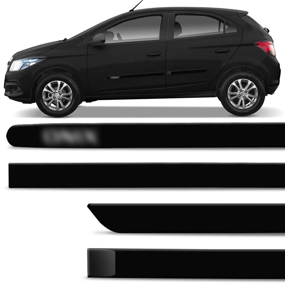 Jogo De Friso Lateral Onix 2012 A 2019 Preto Global Cor Original Grafia Dupla Face Menor preço em Jogo De Friso Lateral Onix 2012 A 2019 Preto Global Cor Original Grafia Dupla Face