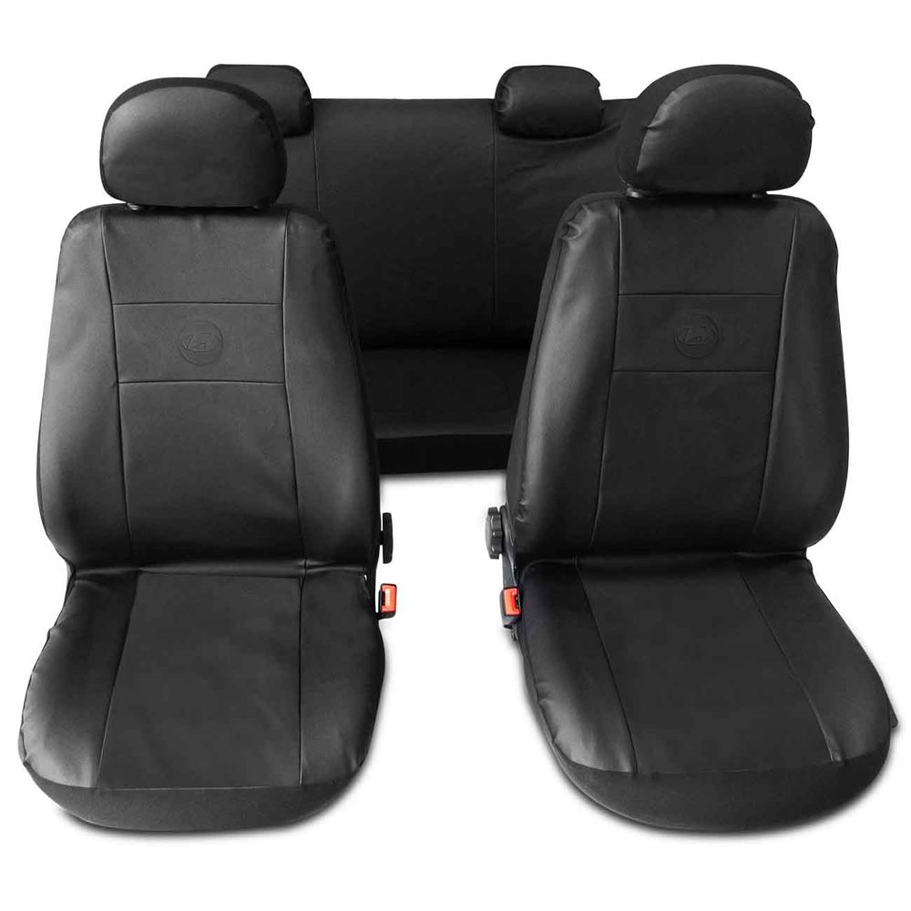 Capa de Banco Carro Automotivo Couro Ecológico Universal Hyundai Preto 9 Peças Menor preço em Capa de Banco Carro Automotivo Couro Ecológico Universal Hyundai Preto 9 Peças
