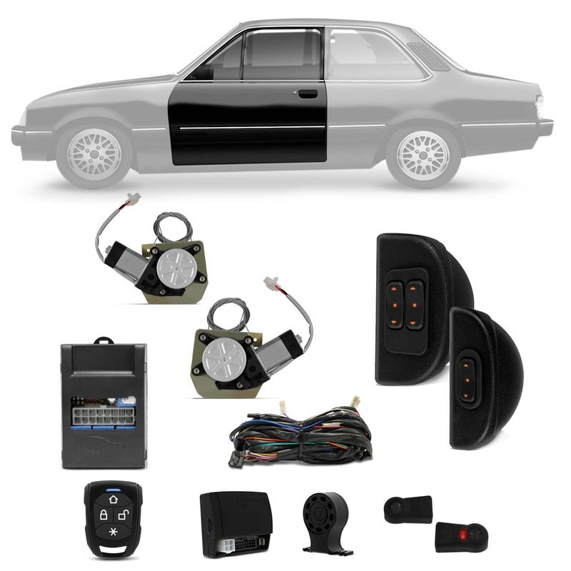 Kit-Vidro-Eletrico-Marajo-Chevette-Chevy-1983-A-1993-Dianteiro-Sensorizado---Alarme-Taramps-connectparts---1-