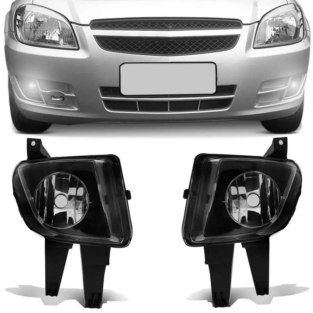 Par Farol de Milha Celta 2006 a 2015 Prisma 2006 a 2012 Auxiliar Neblina Menor preço em Par Farol de Milha Celta 2006 a 2015 Prisma 2006 a 2012 Auxiliar Neblina