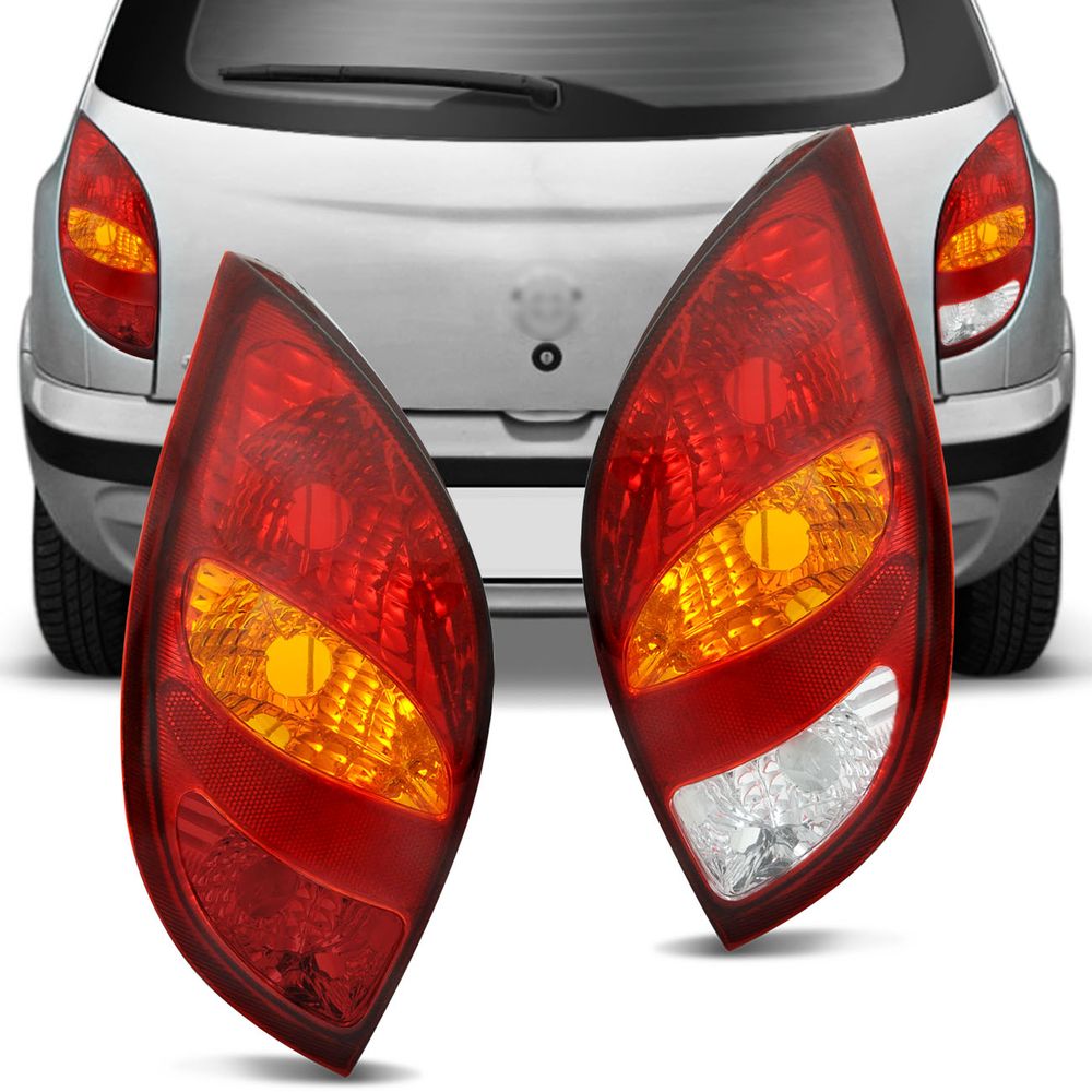 Par Lanterna Traseira Celta 2000 2001 2002 2003 2004 2005 Tricolor Menor preço em Par Lanterna Traseira Celta 2000 2001 2002 2003 2004 2005 Tricolor