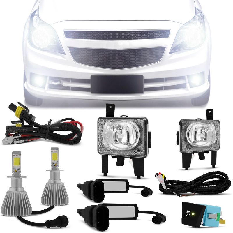 Kit-Farol-Milha-Agile-2009-a-2013-Montana-2011-a-2019---Par-Lampadas-Super-LED-6000K--1-