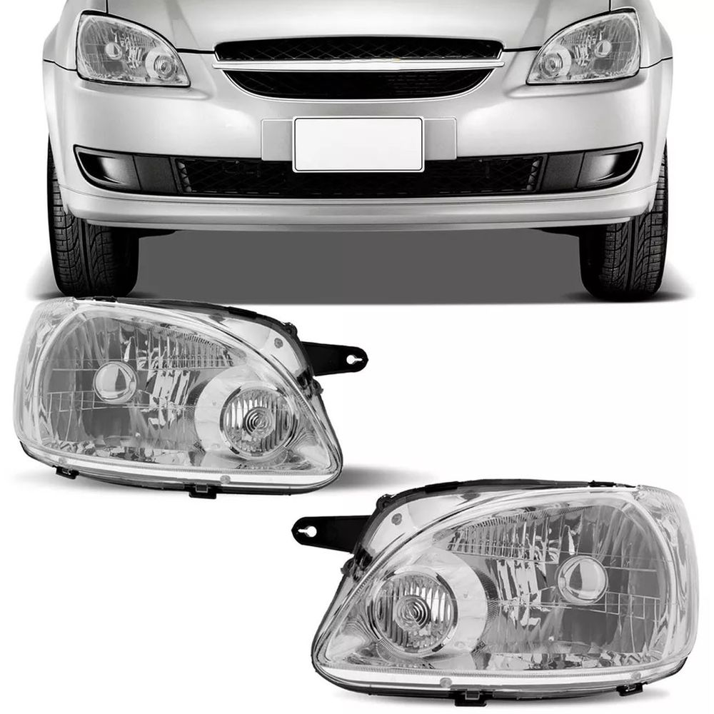 Par Farol Corsa Classic 2010 2011 2012 2013 2014 2015 2016 Máscara Cromada Foco Simples Menor preço em Par Farol Corsa Classic 2010 2011 2012 2013 2014 2015 2016 Máscara Cromada Foco Simples
