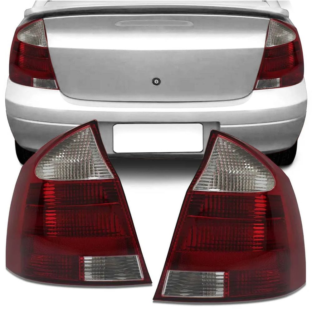Lanterna Traseira Corsa Sedan 2003 2004 2005 2006 2007 2008 2009 2010 2011 2012 Bicolor Cristal Menor preço em Lanterna Traseira Corsa Sedan 2003 2004 2005 2006 2007 2008 2009 2010 2011 2012 Bicolor Cristal