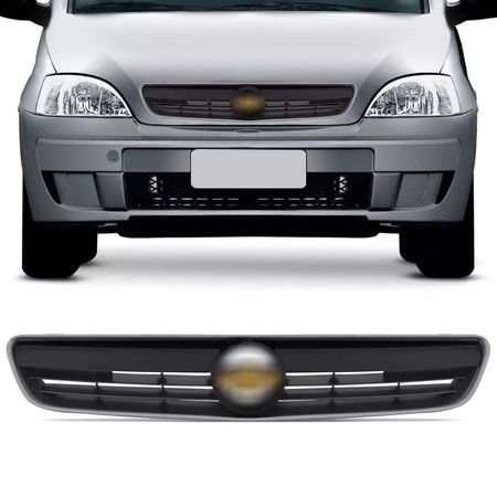----Grade-Dianteira-Corsa-Hatch-Sedan-Montana-2003-a-2010-Preta-Friso-Emblema---1-
