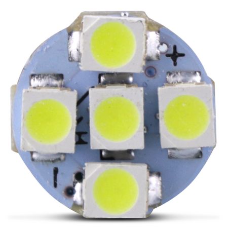 Kit-20-Lampadas-LED-T10-W5W-Pingo-5-LEDs-12V-15W-Tonalidade-Branca-Aplicacao-Farol-Meia-Luz-connectparts---2-
