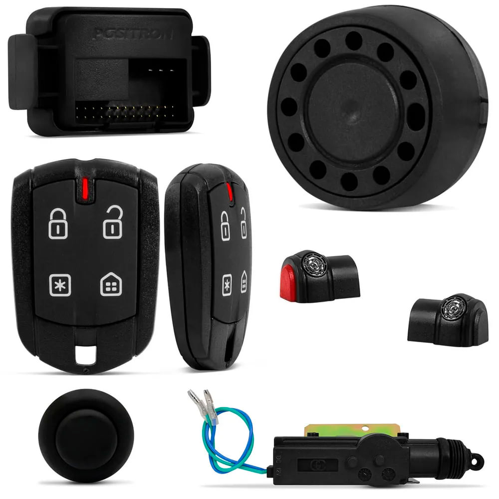 Kit Alarme Pósitron Gol Power G3 2000 a 2005 + Abertura Porta Malas Menor preço em Kit Alarme Pósitron Gol Power G3 2000 a 2005 + Abertura Porta Malas