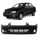 Para-Choque Corsa Sedan 96/08 Traseiro Preto Liso - Connect Parts