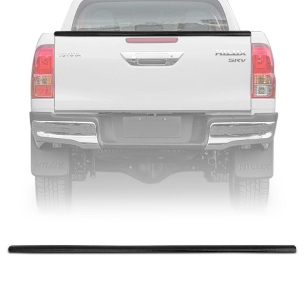 Protetor de Borda Tampa Traseira Caçamba Hilux 2016 2017 2018 20219 2020 2021 2022 2023 Preto Menor preço em Protetor de Borda Tampa Traseira Caçamba Hilux 2016 2017 2018 20219 2020 2021 2022 2023 Preto
