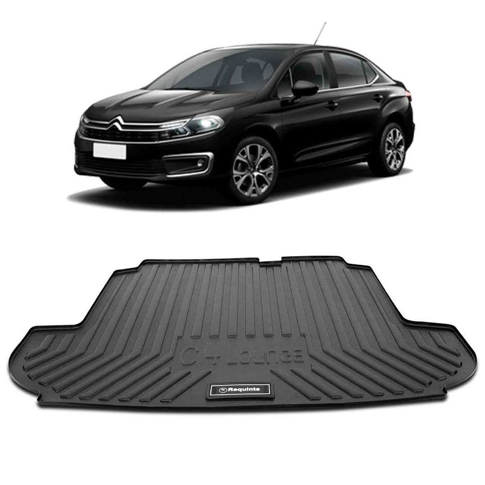 Tapete Porta Malas Bandeja C4 Lounge 2013 2014 2015 2016 2017 2018 2019 2020 Preto em PVC com Bordas Menor preço em Tapete Porta Malas Bandeja C4 Lounge 2013 2014 2015 2016 2017 2018 2019 2020 Preto em PVC com Bordas