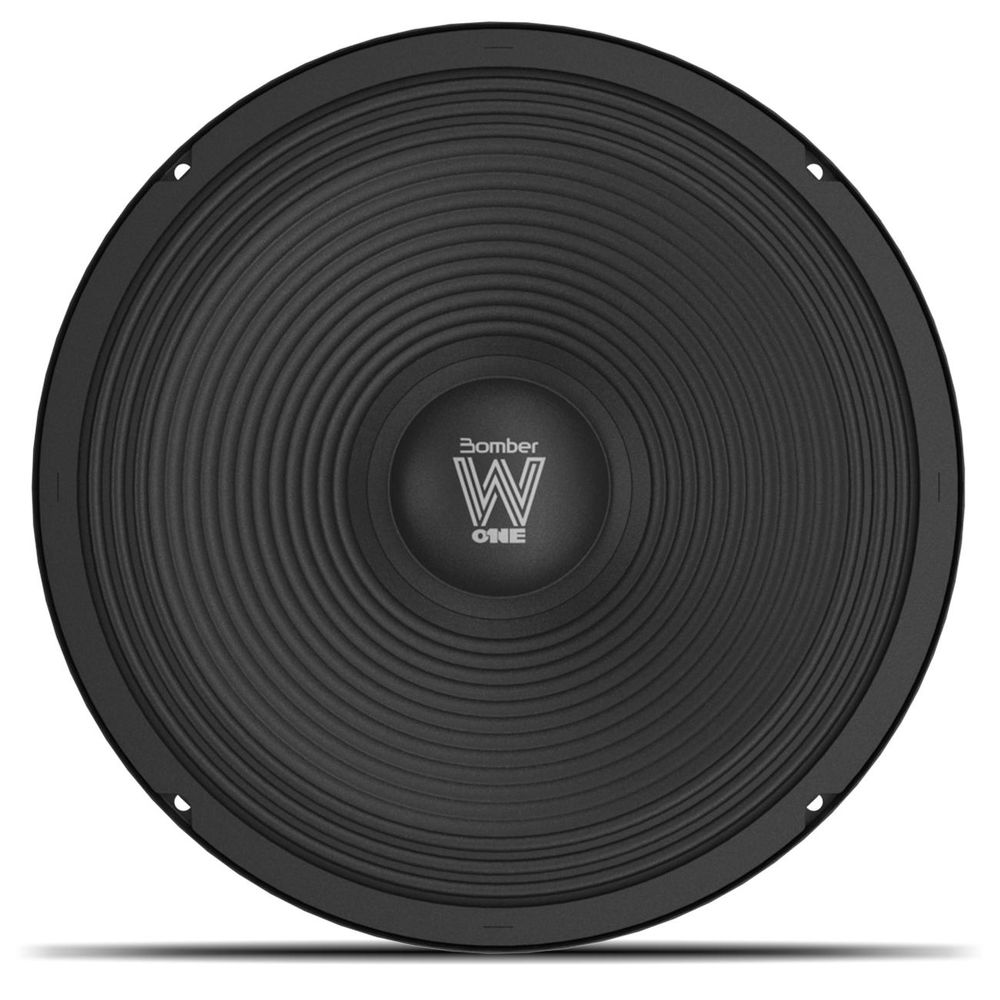 Alto Falante Woofer Bomber W-One 10 Polegadas 125W RMS 8 Ohms Bobina Simples Preto Menor preço em Alto Falante Woofer Bomber W-One 10 Polegadas 125W RMS 8 Ohms Bobina Simples Preto
