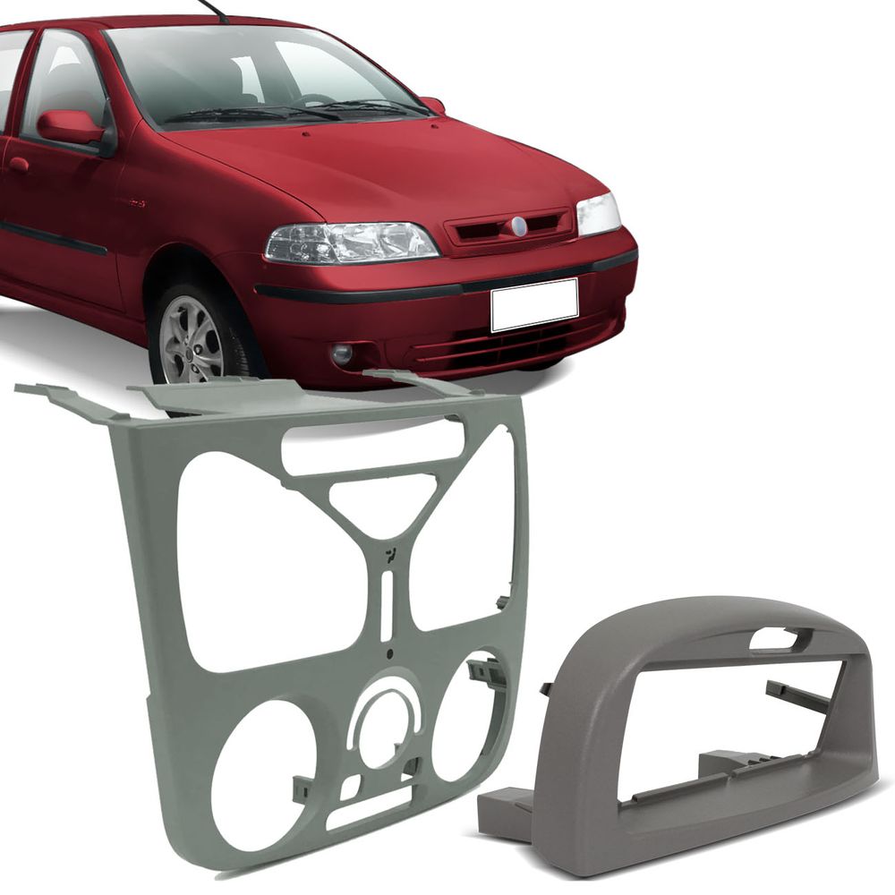 Moldura do Painel Central e Rádio Palio Siena G2 01 a 06 Strada Weekend G2 01 a 03 Cinza com Ar Menor preço em Moldura do Painel Central e Rádio Palio Siena G2 01 a 06 Strada Weekend G2 01 a 03 Cinza com Ar