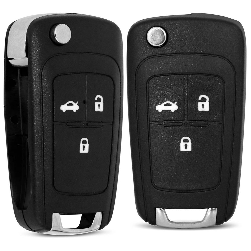 Carcaça Chave Canivete Astra Hatch Sedan 1998 a 2012 3 Botões sem Lâmina Modelo Universal Menor preço em Carcaça Chave Canivete Astra Hatch Sedan 1998 a 2012 3 Botões sem Lâmina Modelo Universal