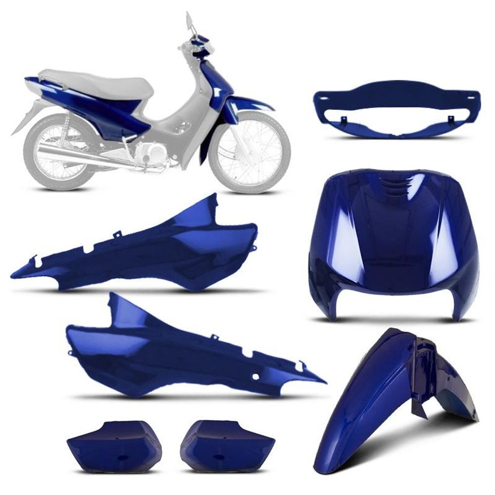 Kit Carenagem Completo Biz 100 Menor preço em Kit Carenagem Completo Biz 100