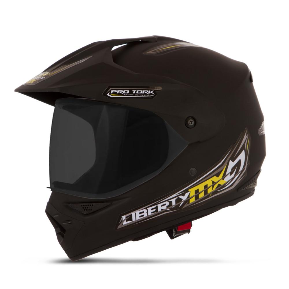 Capacete Moto Trilha Pro Tork MX Pro Vision Viseira Fumê é boa?