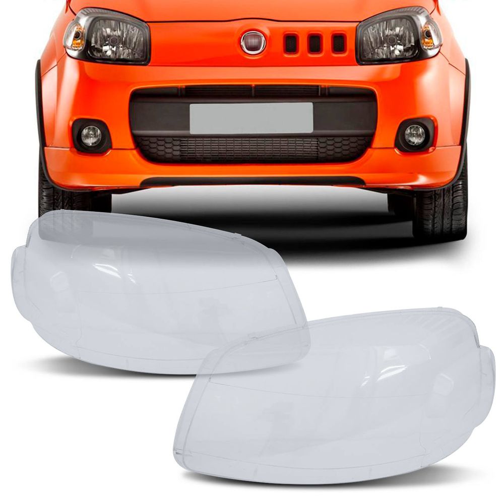 Lente Farol Fiat Uno 2011 2012 2013 2014 Cristal Menor preço em Lente Farol Fiat Uno 2011 2012 2013 2014 Cristal
