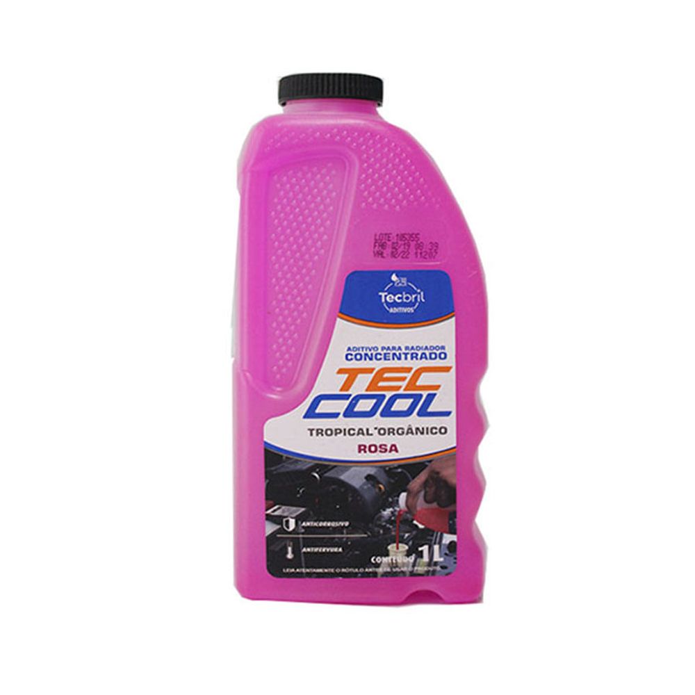 Aditivo para radiador concentrado teccool tropical orgânico 1l rosa / UN / Tecbril Menor preço em Aditivo para radiador concentrado teccool tropical orgânico 1l rosa / UN / Tecbril