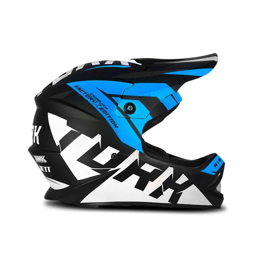 Capacete Motocross Infantil Pro Tork Factory Edition Neon Kids Azul Menor preço em Capacete Motocross Infantil Pro Tork Factory Edition Neon Kids Azul