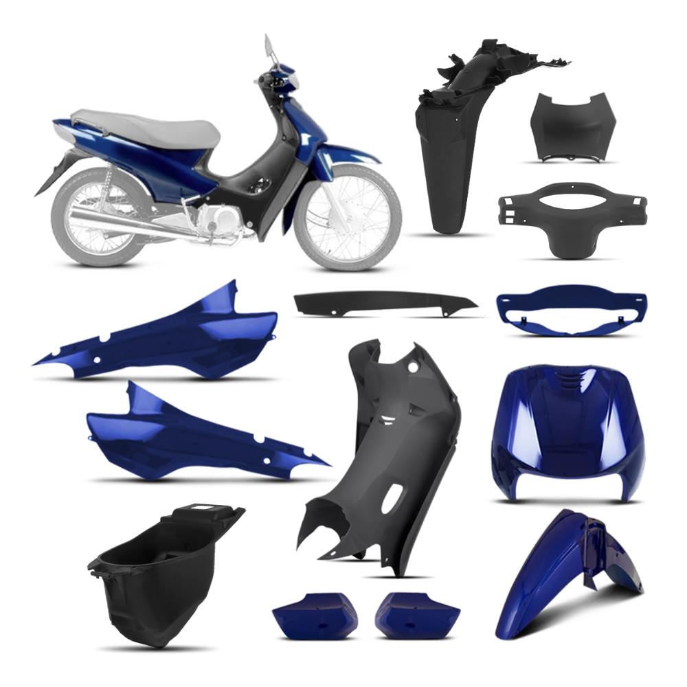 Kit Peças Plásticas Completo Biz 100 1998 Até 2005 Menor preço em Kit Peças Plásticas Completo Biz 100 1998 Até 2005