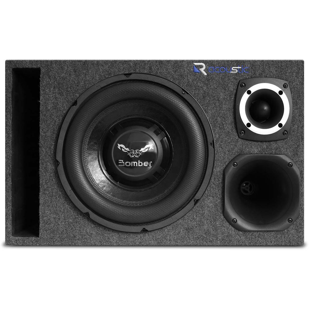 Caixa Trio Completa 1240W RMS Subwoofer Bomber Bicho Papão 12" + Driver + Super Tweeter + Corneta Menor preço em Caixa Trio Completa 1240W RMS Subwoofer Bomber Bicho Papão 12" + Driver + Super Tweeter + Corneta