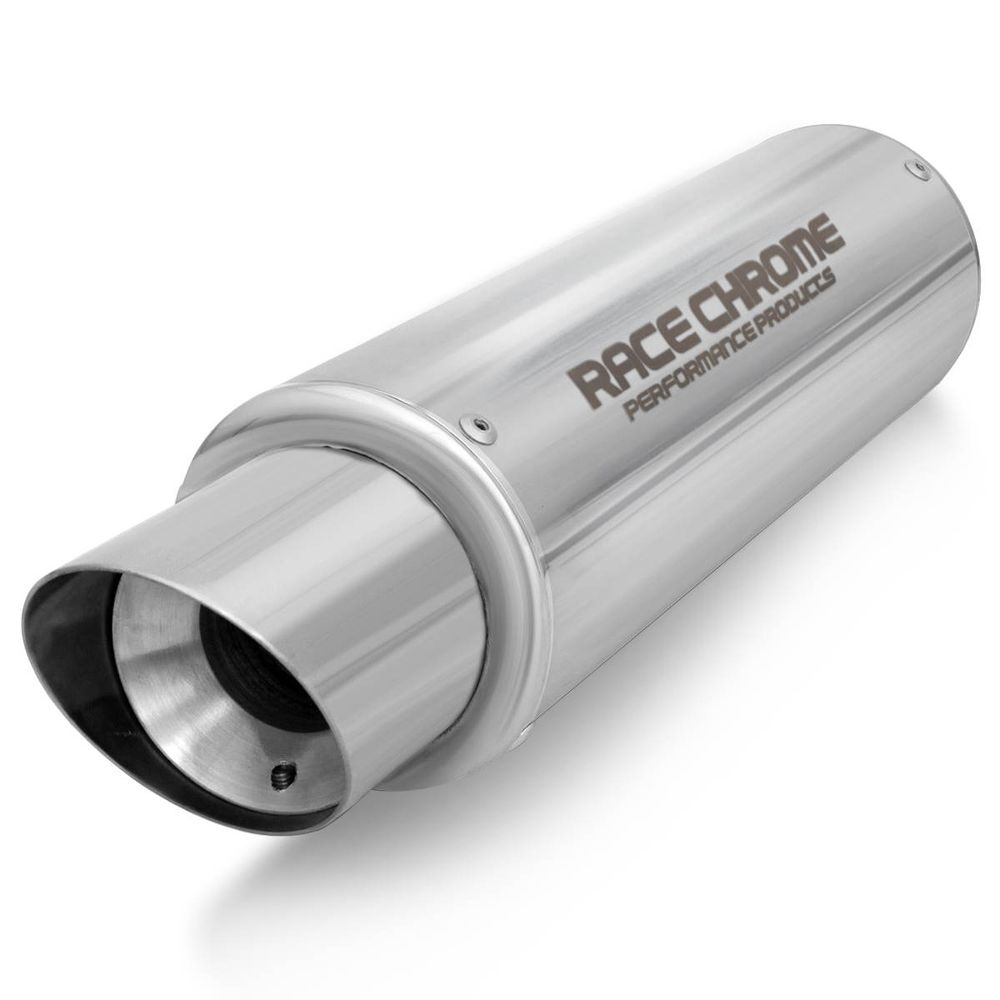 Escapamento Esportivo Abafador Universal Race Chrome 4 Polegadas Cromado Chanfrado Universal Menor preço em Escapamento Esportivo Abafador Universal Race Chrome 4 Polegadas Cromado Chanfrado Universal