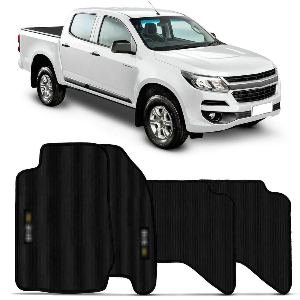 Jogo Tapete PVC S10 2012 a 2019 Logo Bordada 4 Peças Menor preço em Jogo Tapete PVC S10 2012 a 2019 Logo Bordada 4 Peças