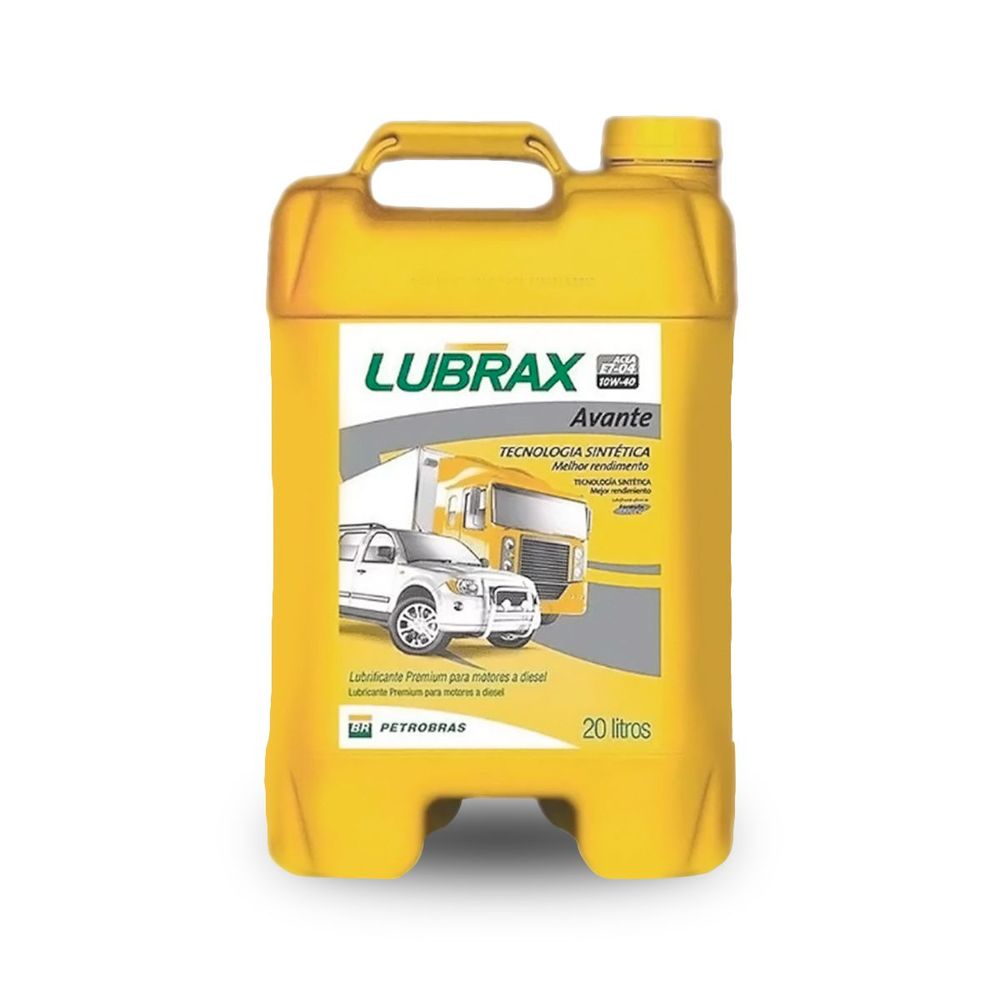 Óleo Lubrificante Sintético 10W-40 Lubrax Avante (20 Litros) Menor preço em Óleo Lubrificante Sintético 10W-40 Lubrax Avante (20 Litros)