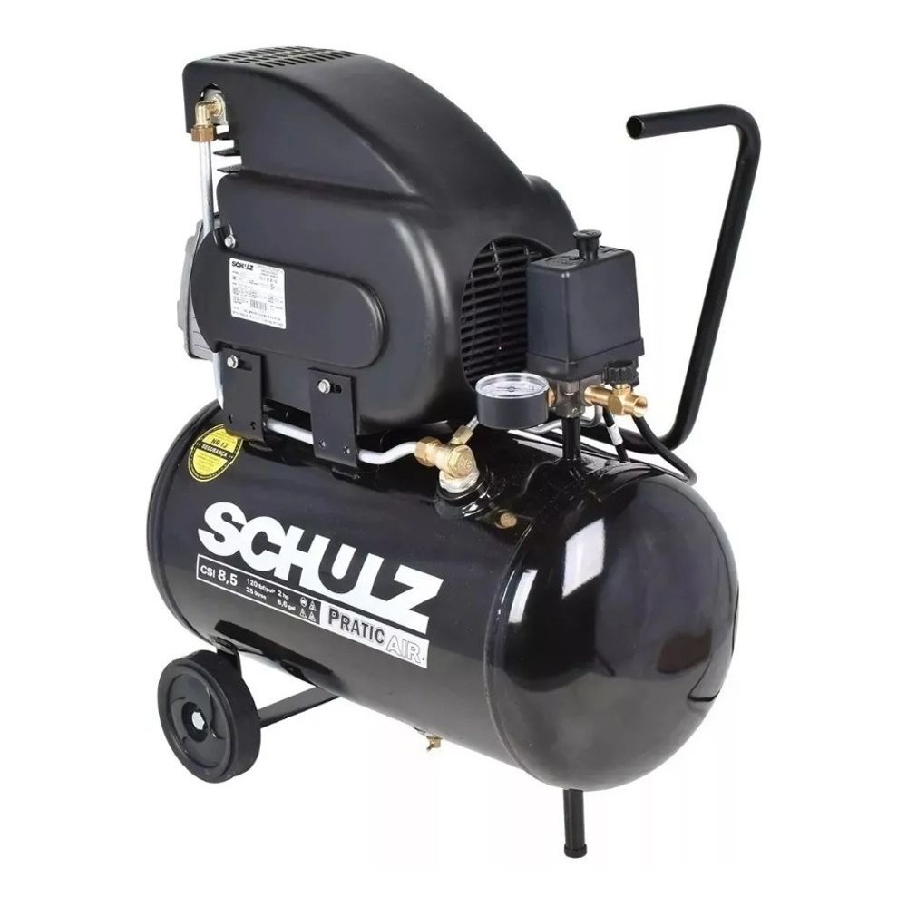 Motocompressor Pratic Air 8,5 Pés 2 HP 25L Monofásico - SCHULZ-CSI-8525-AIR é ruim? Motocompressor Pratic Air 8,5 Pés 2 HP 25L Monofásico - SCHULZ-CSI-8525-AIR é boa?