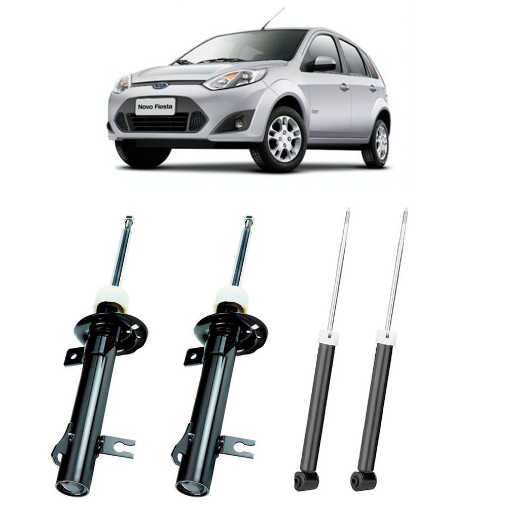 Jogo 04 Amortecedores Dianteiros Traseiros Original Monroe Ford Fiesta Rocam 2004 Até 2014 Menor preço em Jogo 04 Amortecedores Dianteiros Traseiros Original Monroe Ford Fiesta Rocam 2004 Até 2014