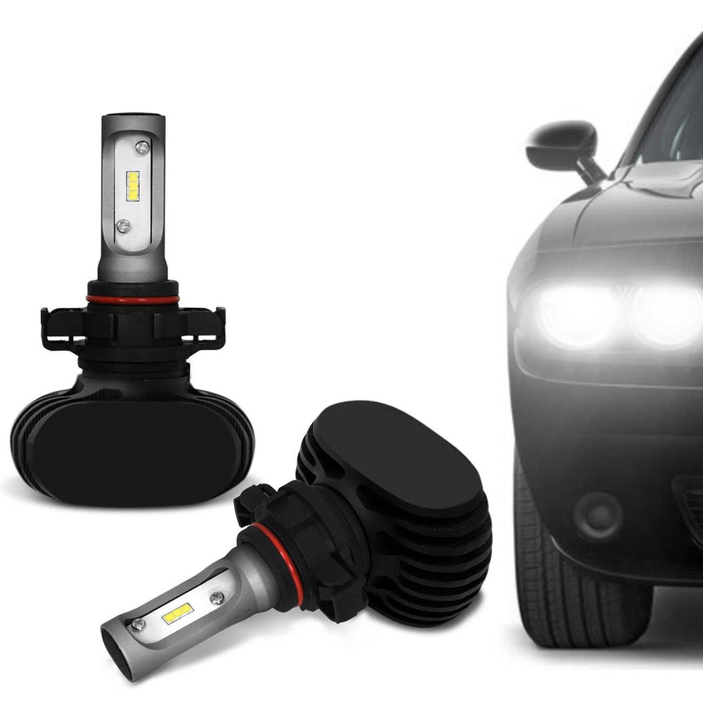 Kit 2 Lâmpadas Ultra Branca LED Farol Alto Baixo 6000K 12V 24V H4 H1 H3 H4 H7 H8 H11 H16 H27 HB3 HB4 Menor preço em Kit 2 Lâmpadas Ultra Branca LED Farol Alto Baixo 6000K 12V 24V H4 H1 H3 H4 H7 H8 H11 H16 H27 HB3 HB4