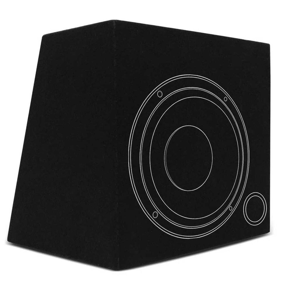 Caixa de Som Dutada 1 Alto Falante 8 Polegadas Duto 2 Polegadas 14 Litros Carpete Preto Menor preço em Caixa de Som Dutada 1 Alto Falante 8 Polegadas Duto 2 Polegadas 14 Litros Carpete Preto