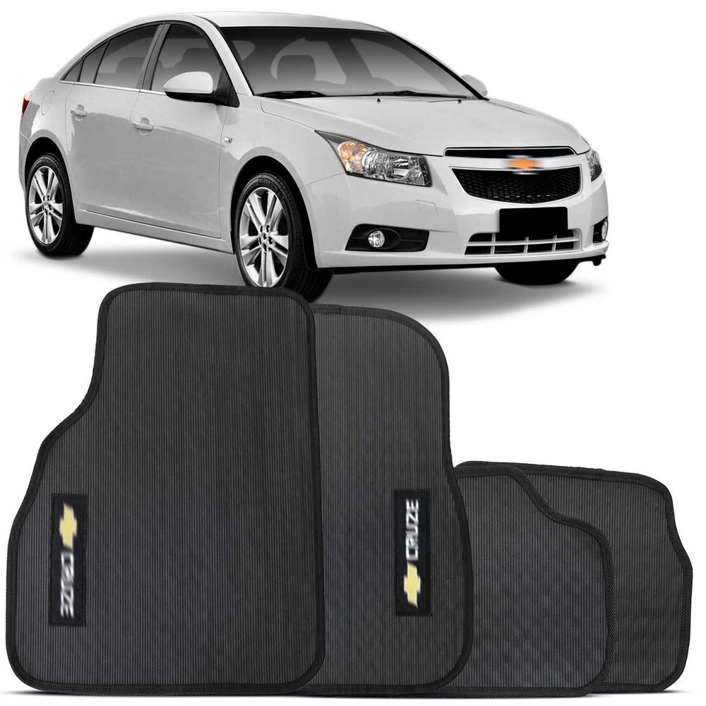 Jogo de Tapete Borracha PVC Cruze 2012 a 2016 Preto Bordado Carpete Base Antiderrapante Impermeável Menor preço em Jogo de Tapete Borracha PVC Cruze 2012 a 2016 Preto Bordado Carpete Base Antiderrapante Impermeável