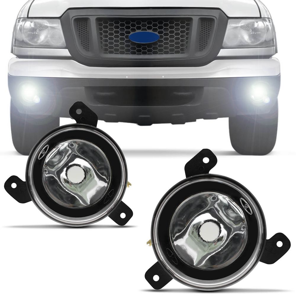 Par Farol de Milha Ranger 2005 2006 2007 2008 2009 Auxiliar Neblina Menor preço em Par Farol de Milha Ranger 2005 2006 2007 2008 2009 Auxiliar Neblina