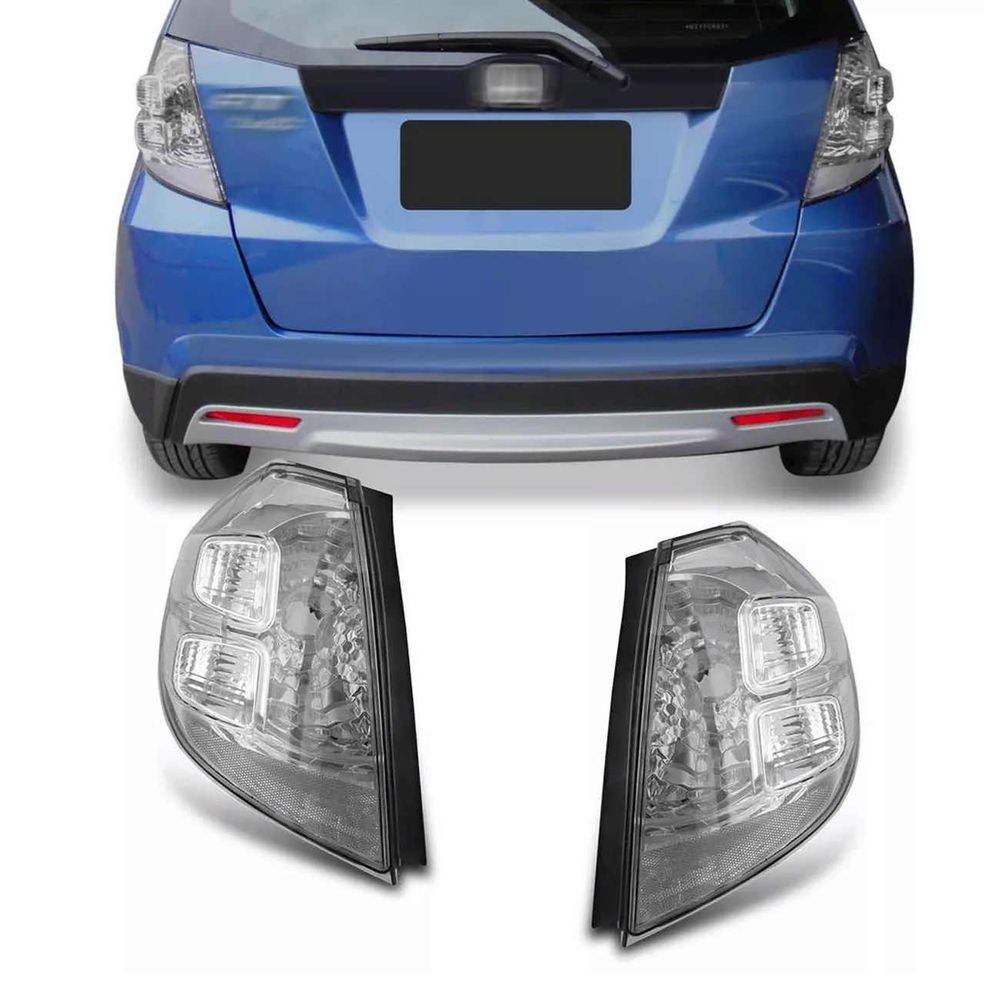 Par Lanterna Traseira Fit Twist 2009 2010 2011 2012 2013 2014 Cristal Menor preço em Par Lanterna Traseira Fit Twist 2009 2010 2011 2012 2013 2014 Cristal