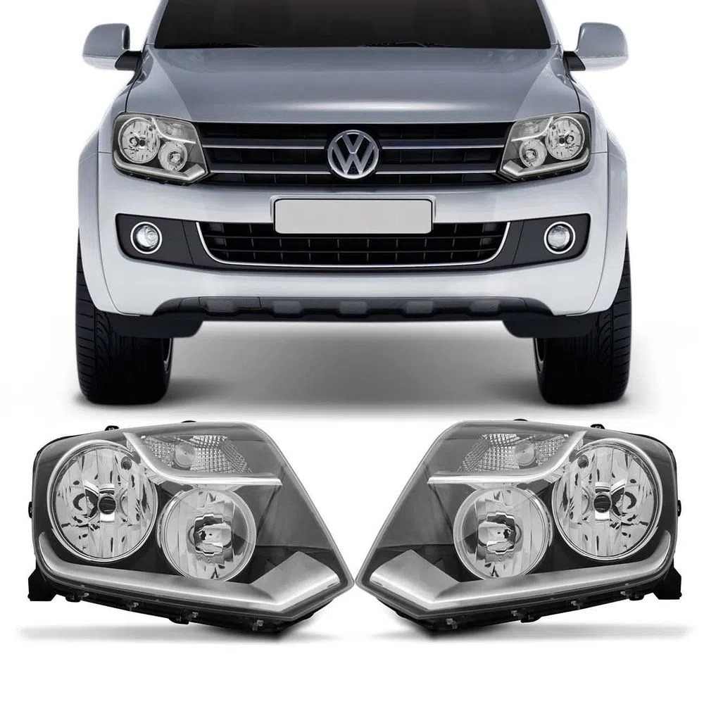 Par Farol Amarok 2010 2011 2012 2013 2014 Cromado Foco Duplo Menor preço em Par Farol Amarok 2010 2011 2012 2013 2014 Cromado Foco Duplo
