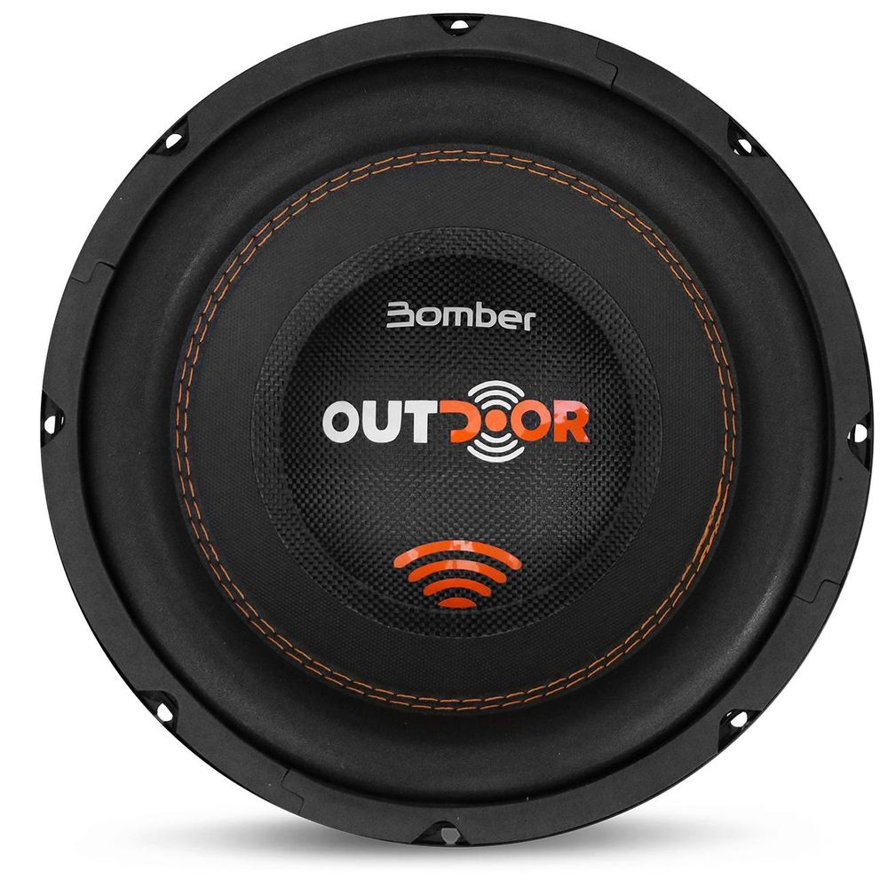 Alto Falante Subwoofer Bomber Outdoor 10 Polegadas 300W RMS 4 Ohms Bobina Simples Grave Forte Menor preço em Alto Falante Subwoofer Bomber Outdoor 10 Polegadas 300W RMS 4 Ohms Bobina Simples Grave Forte