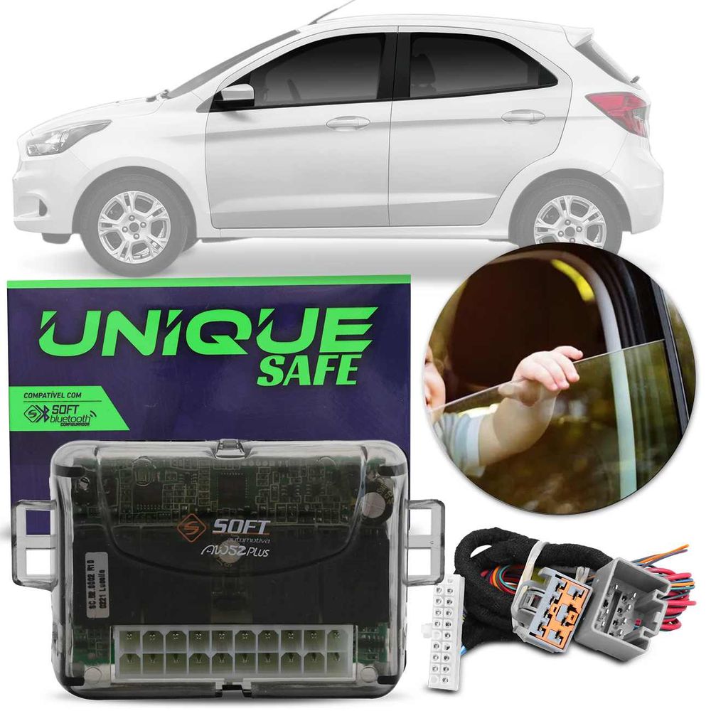 Módulo Vidro Elétrico Unique Safe Soft Ka 2014 A 2019 Ecosport 2013 A 2017 2 Portas Antiesmagamento Menor preço em Módulo Vidro Elétrico Unique Safe Soft Ka 2014 A 2019 Ecosport 2013 A 2017 2 Portas Antiesmagamento