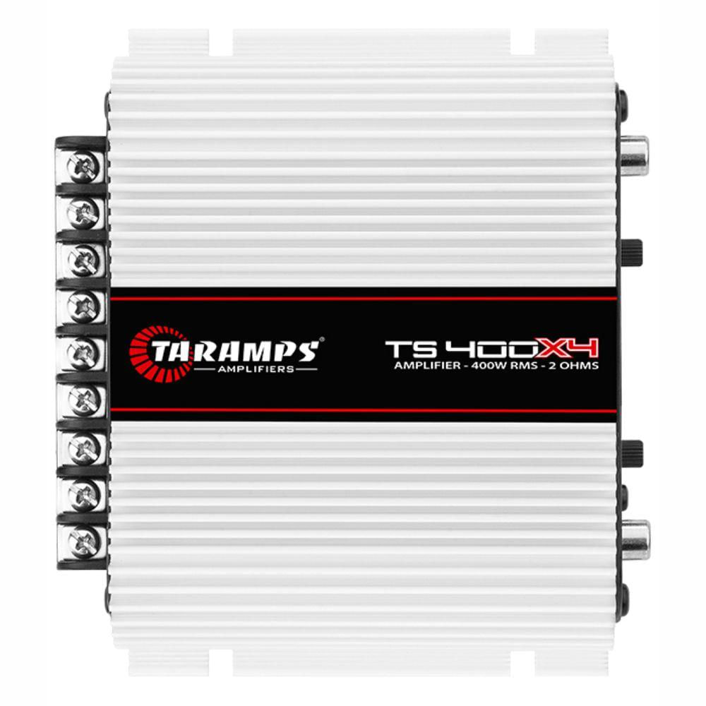 Módulo Amplificador Taramps TS 400X4 400W Rms 2 Ohms 4 Canais Menor preço em Módulo Amplificador Taramps TS 400X4 400W Rms 2 Ohms 4 Canais