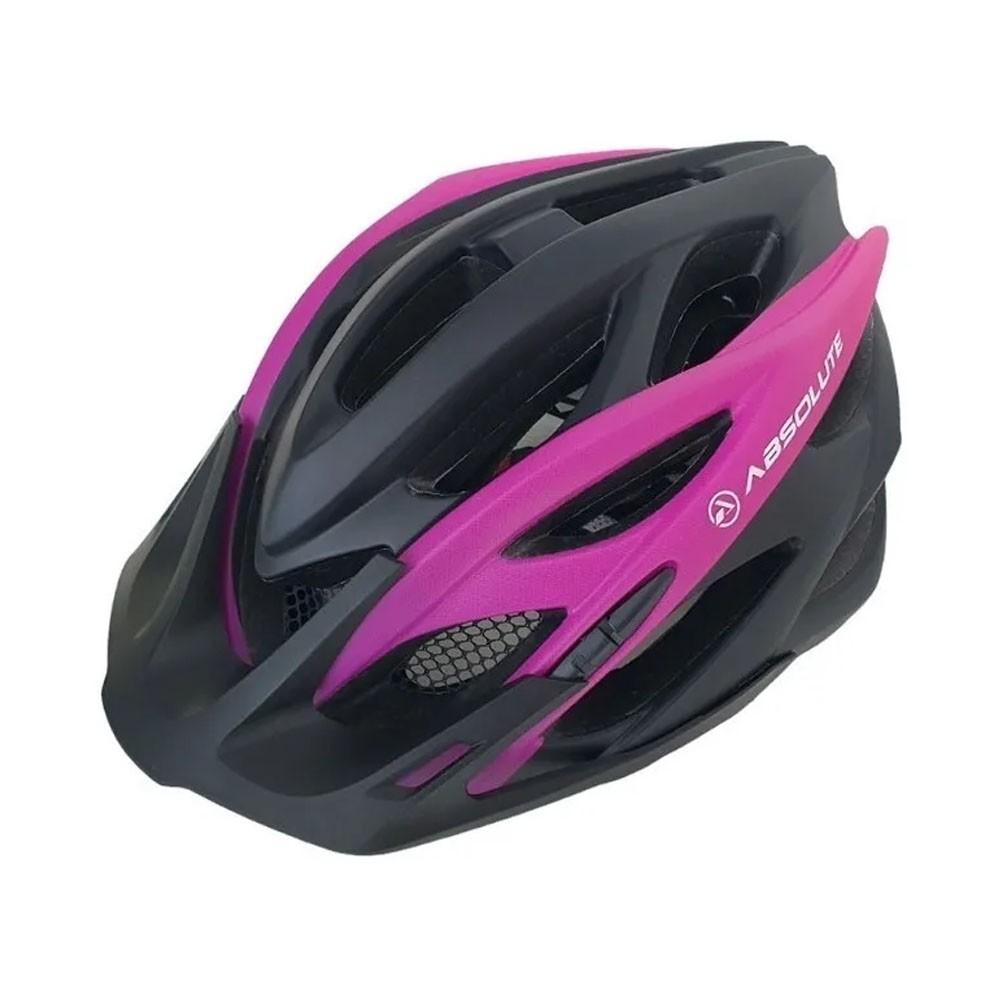 Capacete Ciclismo Feminino Absolute Luna - Roxo Menor preço em Capacete Ciclismo Feminino Absolute Luna - Roxo