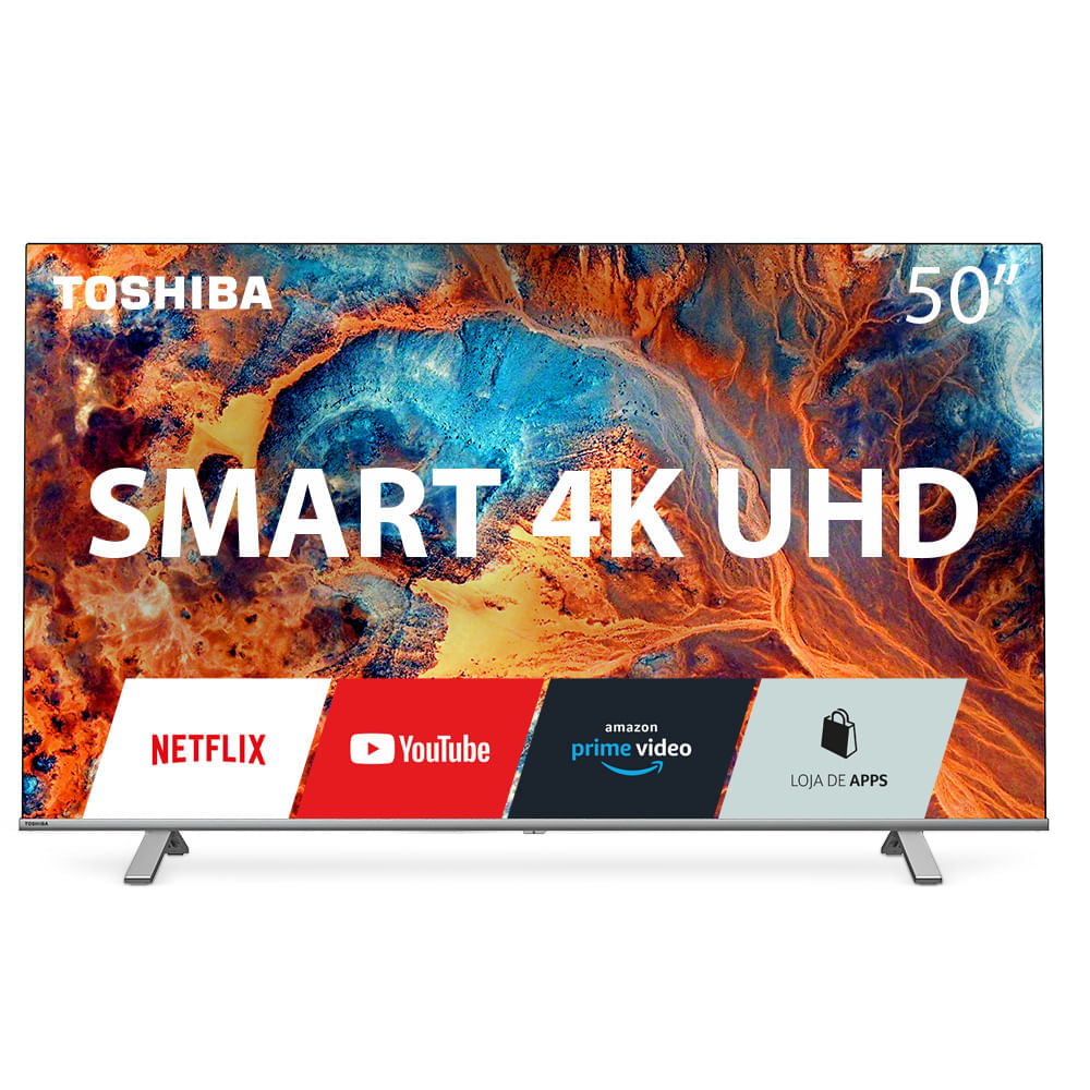 Tela Toshiba 50 Pol. 50C350KB 4K Smart VIDAA HDR - TB004 é boa?