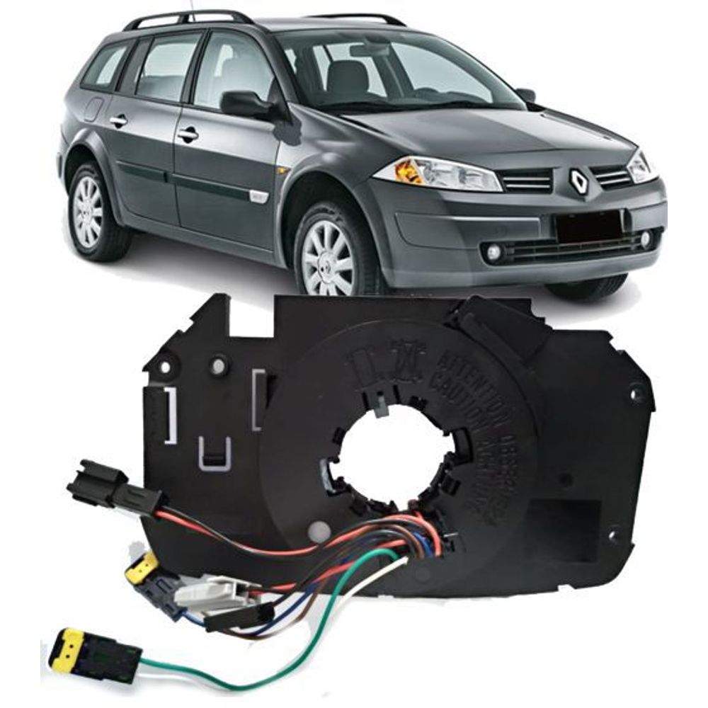 Cinta Airbag Fita Buzina Megane E Grand Tour 1.6 E 2.0 16V De 2007 À 2013 Menor preço em Cinta Airbag Fita Buzina Megane E Grand Tour 1.6 E 2.0 16V De 2007 À 2013