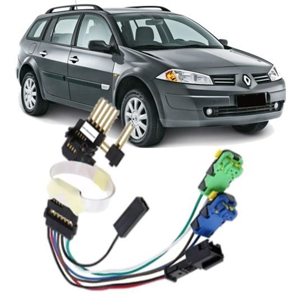 Kit Reparo Da Cinta Airbag Fita Buzina Megane E Grand Tour 2.0 16V De 2007 À 2013 Menor preço em Kit Reparo Da Cinta Airbag Fita Buzina Megane E Grand Tour 2.0 16V De 2007 À 2013