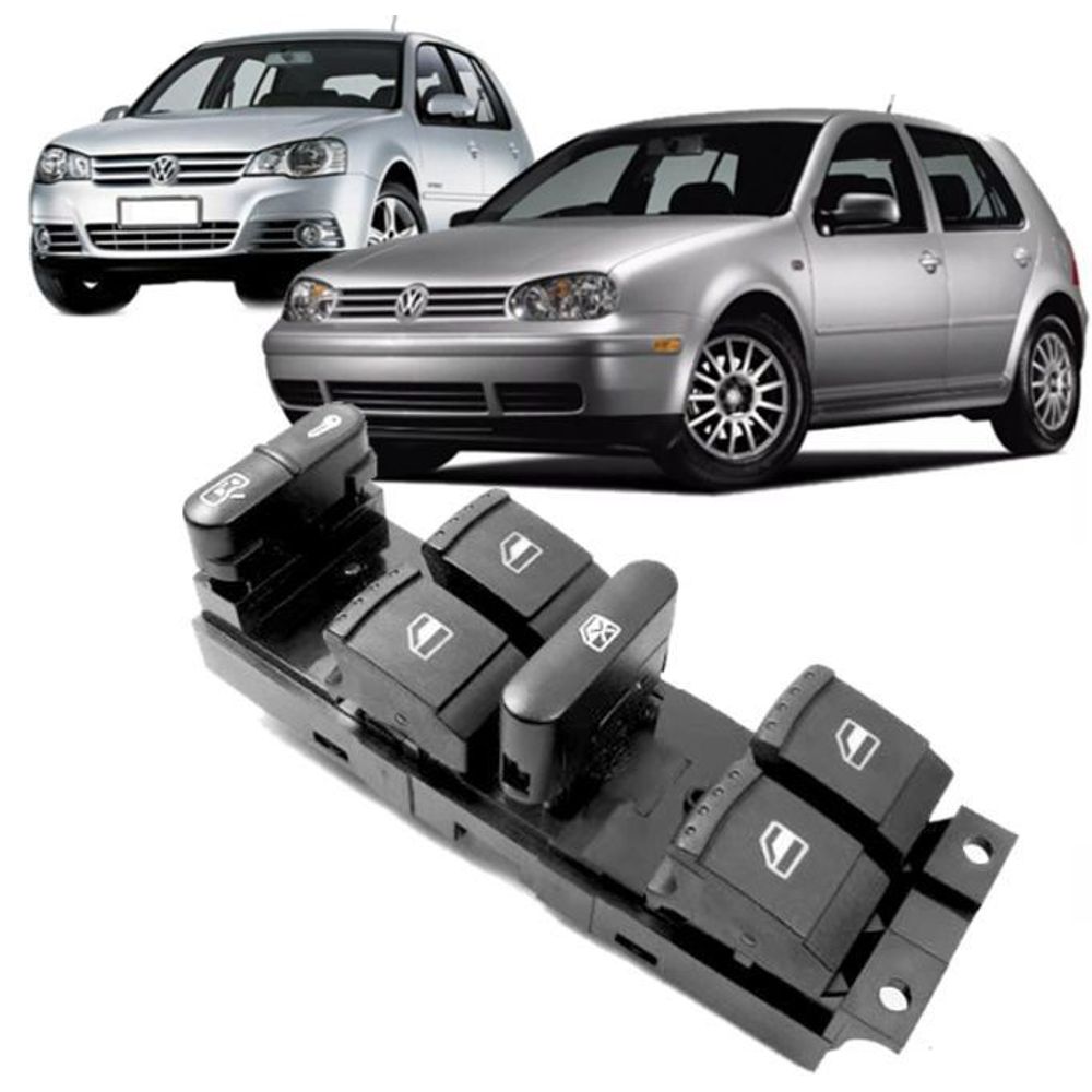 Botao Interruptor Vidro Eletrico Golf Passat Bora De 1999 À 2013 Menor preço em Botao Interruptor Vidro Eletrico Golf Passat Bora De 1999 À 2013