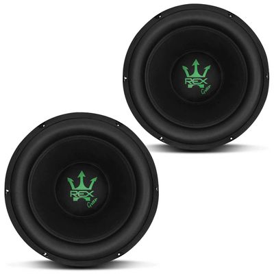 Subwoofer Rex 800W RMS 4 Ohms Bobina Dupla - Connect Parts