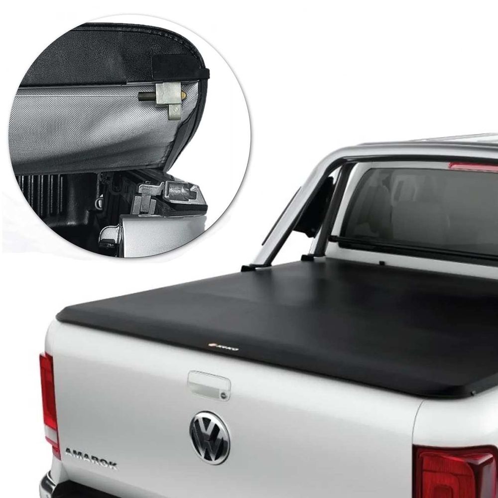 Capota Marítima Amarok 2010 a 2022 Cabine Dupla Preta Keko Menor preço em Capota Marítima Amarok 2010 a 2022 Cabine Dupla Preta Keko